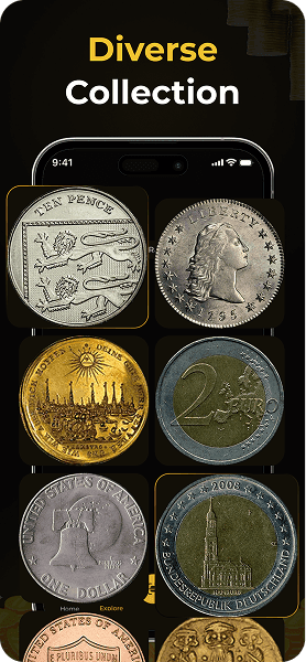 Discover advanced AI coin collector platform for accurate identification