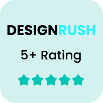 Devsrank rating on DesignRush