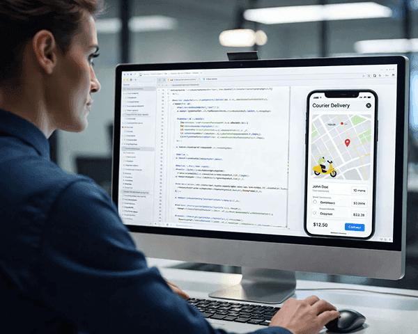 Courier delivery app development for logistics and parcel delivery products