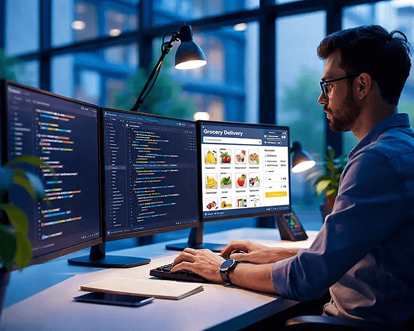 Grocery delivery app development company for quick commerce and supermarket apps
