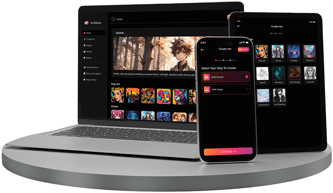 Create Art Instantly with AI Power