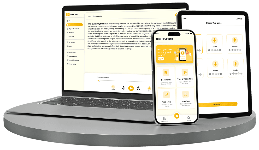 Hear Your Words Come Alive