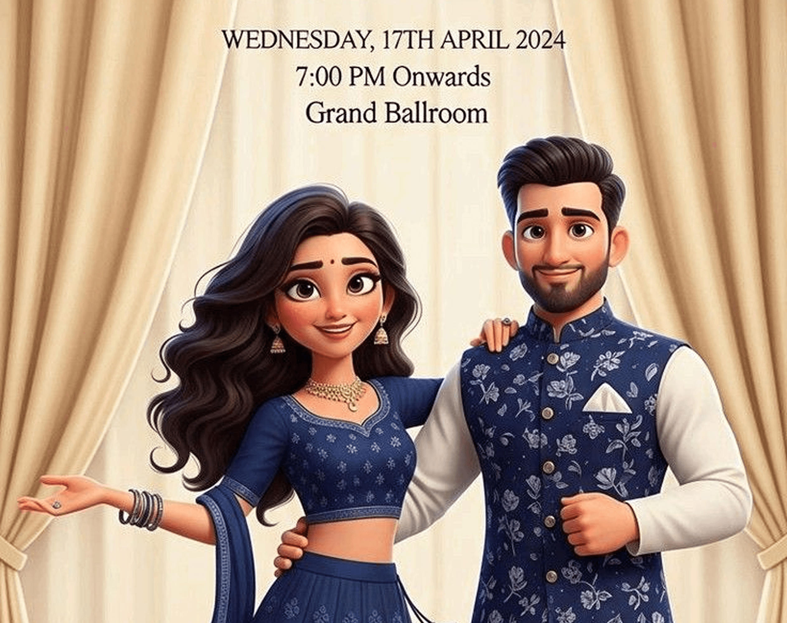 Explore AI Invitations modern AI powered invitation card